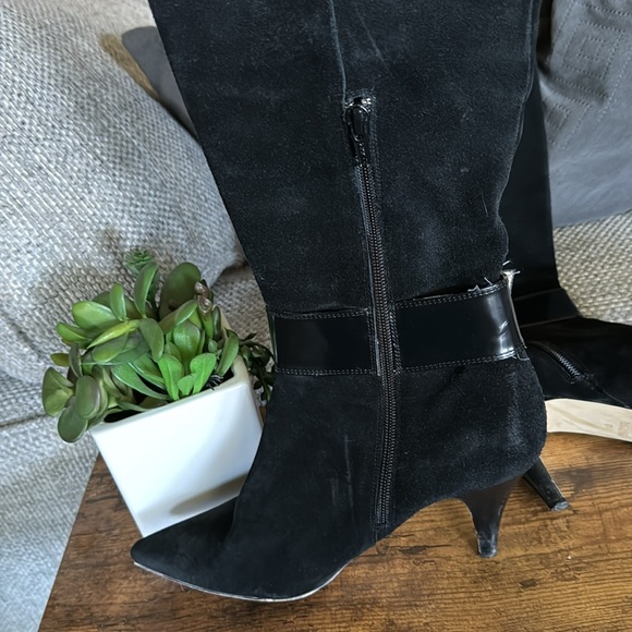 Michael Kors Tall Suede Boots - Picture 3 of 7